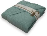 Accappatoi in spugna con cappuccio e cintura unisex Rebecca Home. - immagine 4