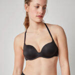 Reggiseno Gisela con ferretto in silicone e push up art 10041/t