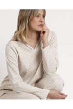 Pigiama donna in cotone organico - ADMAS. - immagine 3