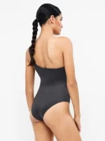 Costume donna intero monospalla lucido - GISELA. - immagine 2